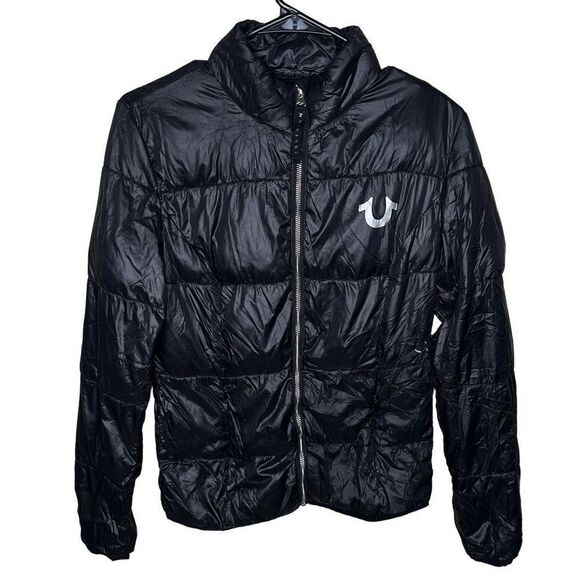 True Religion Womens Puffer Jacket Small - Picture 1 of 6